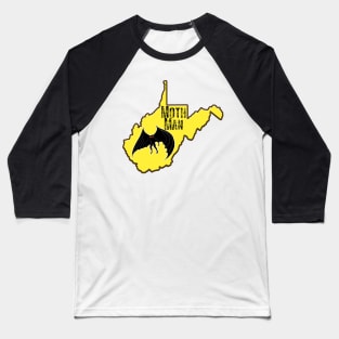 Mothman West Virginia Baseball T-Shirt